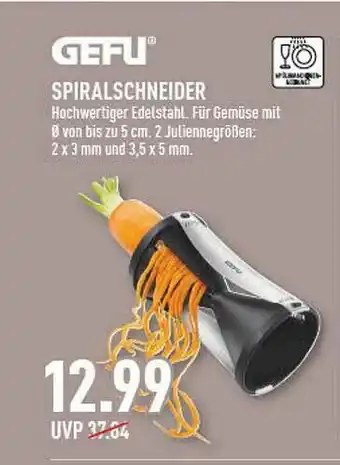 Marktkauf Spiralschneider Gefu Angebot