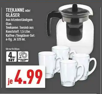 Marktkauf Teekanne Oder Gläser Angebot