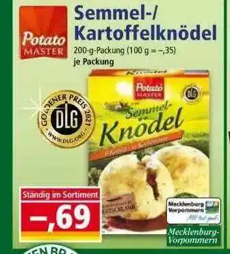 Norma Potato Master Semmel- Oder Kartoffelknödel Angebot