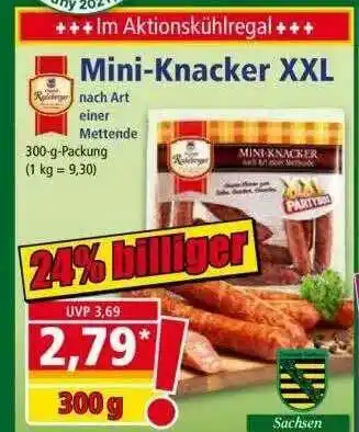 Norma Mini-knacker XXL Angebot