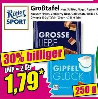 Norma Großtafel Ritter Sport Angebot