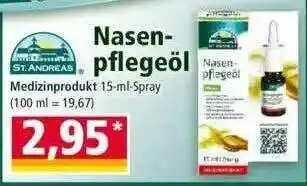 Norma Nasen-pflegeöl Angebot