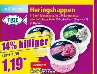 Norma Heringshappen Tide Angebot