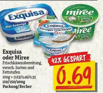 NP Discount Exquisa Oder Miree Angebot