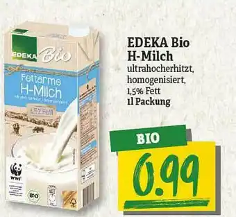 NP Discount Edeka Bio H-milch Angebot