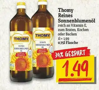 NP Discount Thomy Reines Sonnenblumenöl Angebot