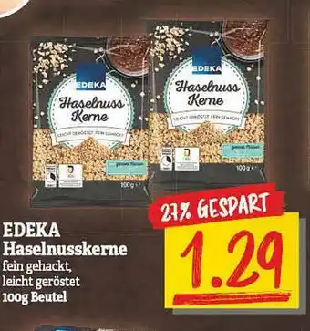 NP Discount Edeka Haselnusskerne Angebot