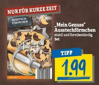 NP Discount „mein Genuss” Ausstechförmchen Angebot