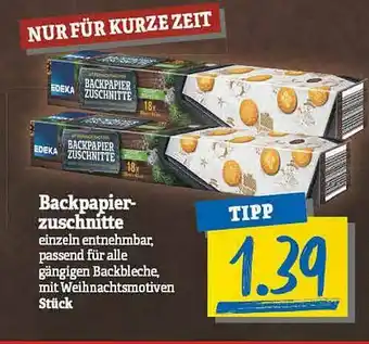 NP Discount Backpapier-zuschnitte Angebot