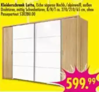 Möbel Boss Kleiderschrank Lotto Angebot