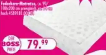 Möbel Boss Federkern Matratze Angebot