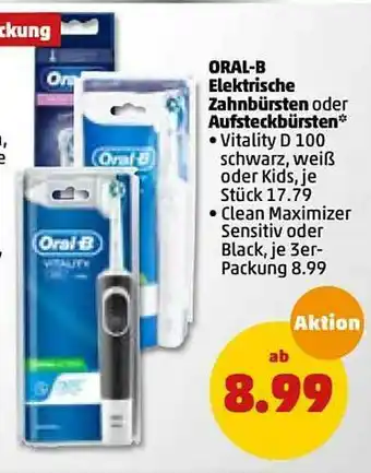 PENNY Oral-b Elektrische Zahnbürsten Oder Aufsteckbürsten Angebot