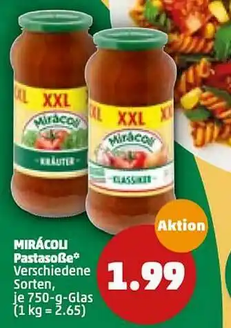 PENNY Mirácoli Pastasoße Angebot