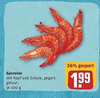 REWE Garnelen Angebot