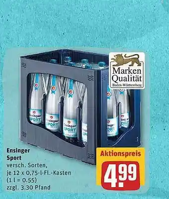 REWE Ensinger Sport Angebot