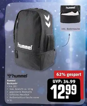 REWE Hummel Rucksack Angebot