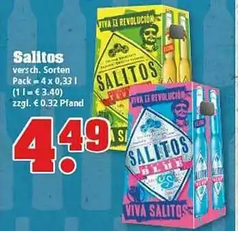 trinkgut Salitos Verschiedene Sorten Angebot