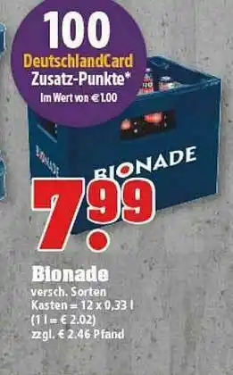 trinkgut Bionade Verschiedene Sorten Angebot