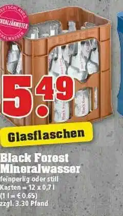 trinkgut Black Forest Mineralwasser Angebot