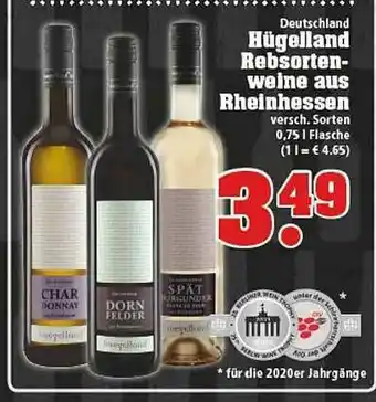 trinkgut Deutschland Hügelland Rebsorten-weine Aus Rheinhessen Angebot