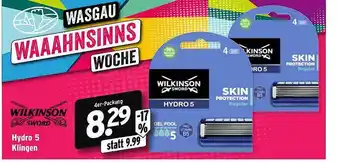 Wasgau Wilkinson Hydro 5 Klingen Angebot