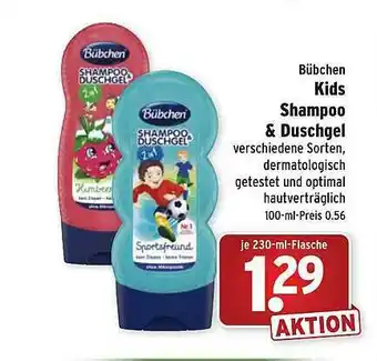 Wasgau Bübchen Kids Shampoo & Duschgel Angebot