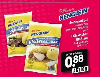 Wasgau Henglein Seidenknödel Oer Fränziskaner Kloßteig Angebot