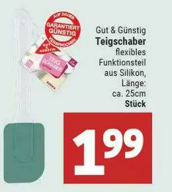 Marktkauf Gut & Günstig Teigschaber Angebot