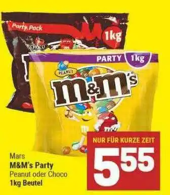 Marktkauf Mars M&m's Party Angebot