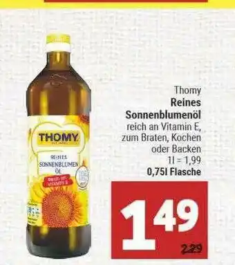 Marktkauf Thomy Reines Sonnenblumenöl Angebot