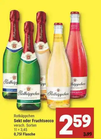 Marktkauf Rotkäppchen Sekt Oderr Fruchtsecco Angebot