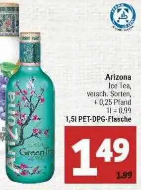 Marktkauf Arizona Ice Tea Angebot