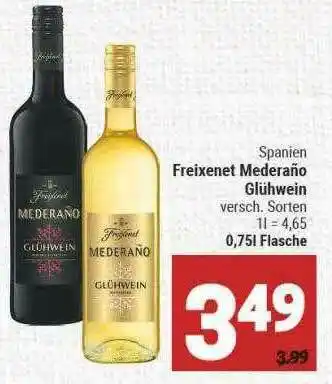 Marktkauf Spanien Freixenet Mederaño Glühwein Angebot