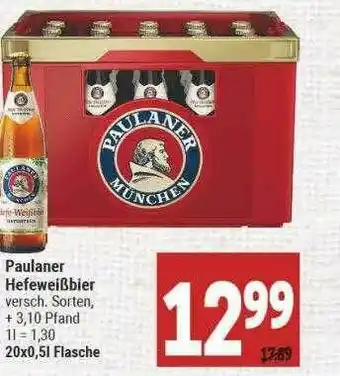 Marktkauf Paulaner Hefeweißbier Angebot