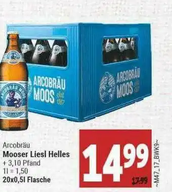 Marktkauf Arcobräu Mooser Liesl Helles Angebot