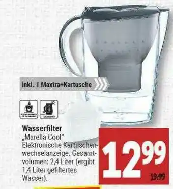 Marktkauf Wasserfilter „marella Cool” Angebot