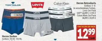 Marktkauf Herren Socken Herren Retroshorts Toma Tailor Levi's Calvin Klein Angebot