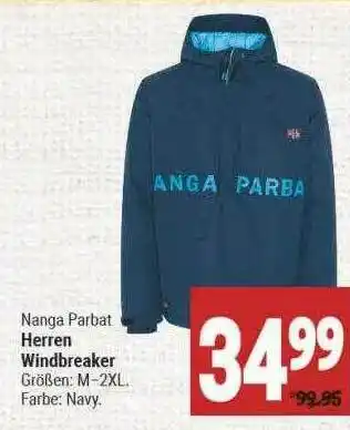 Marktkauf Nanga Parbat Herren Windbreaker Angebot