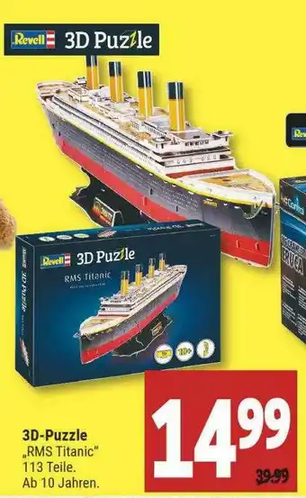 Marktkauf 3d-puzzle „rms Titanic” Angebot