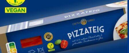 Pizzateig Vegan Angebot bei Aldi Süd