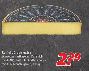 Marktkauf Rohluft Cruair Extra Angebot