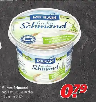 Marktkauf Milram Schmand Angebot