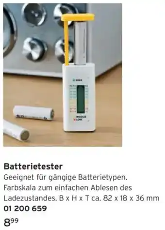 Tchibo Batterietester Angebot