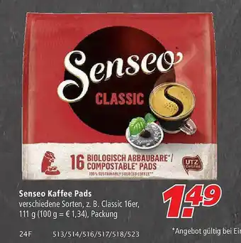 Marktkauf Senseo Kaffee Pads Angebot