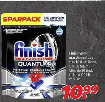 Marktkauf Finish Spül-maschinentabs Angebot