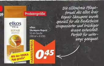 Marktkauf Elkos Shampoo Repair Angebot