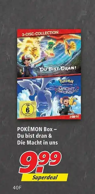 Marktkauf Pokémon Box - Du Bist Dran & Die Macht In Uns Angebot