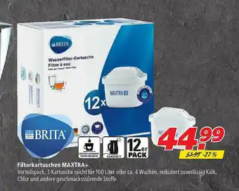 Marktkauf Brita Filterkartuschen Maxtra+ Angebot