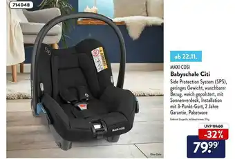 Aldi Nord Maxi-cosi Babyschale Citi Angebot