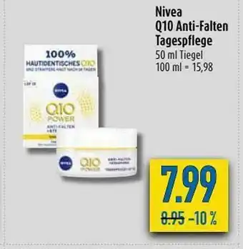 diska Nivea Q10 Anti-falten Tagespflege Angebot